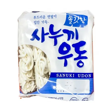 이츠웰 사누끼우동면(230g*5입 1.15Kg/EA) 냉동면 [원산지: 상세설명참조]