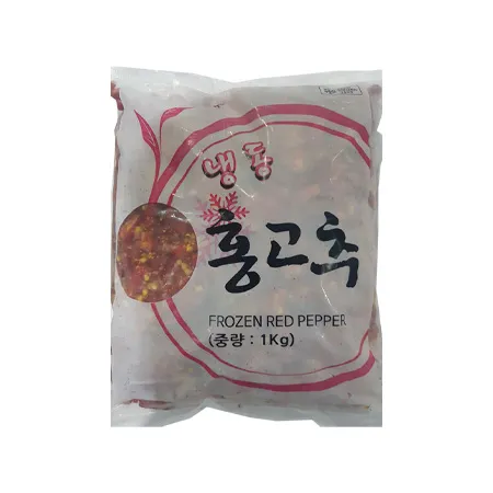 글로벌냉동식품 냉동홍고추(슬라이스 1Kg/EA)