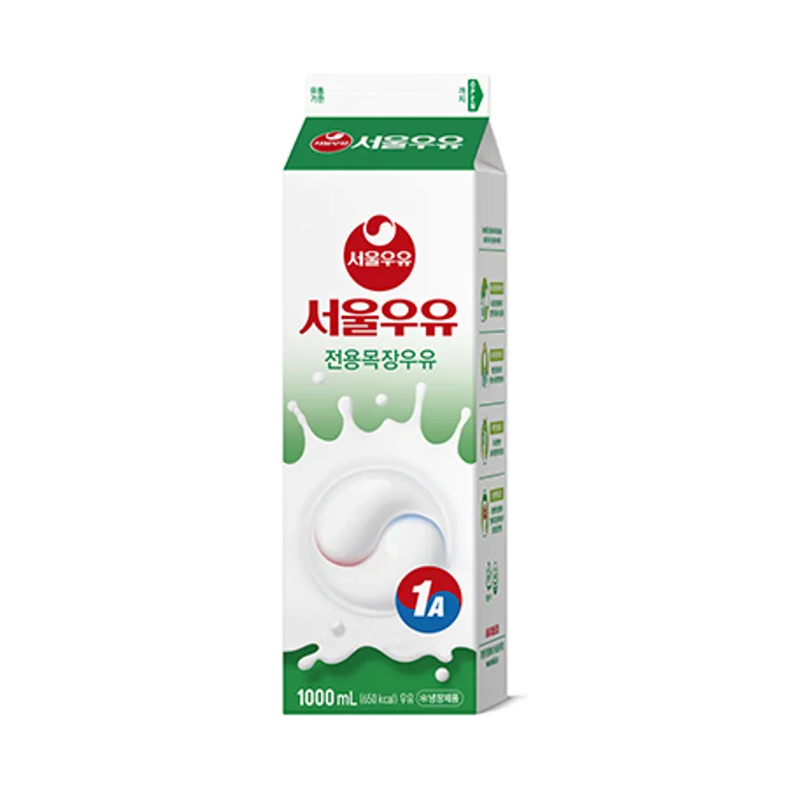서울우유 흰우유(1L/EA) 팩 우유 이미지