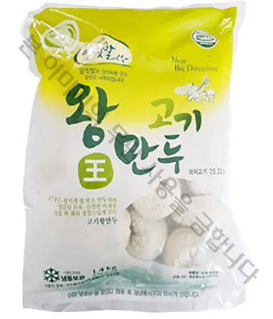 아하식품 고기 왕만두(70g*20입 1.4Kg/EA) 고기만두