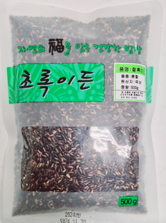 찰흑미(상품 일반 500g/EA)/국내산 [원산지: 상세설명참조]