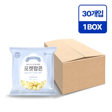 이츠웰 포켓팝콘(화이트블러썸 25g*30EA/BOX)