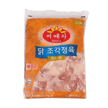 ♥정육특가♥ 씨에라 닭조각정육(25~30g/개 2kg*6개입 12kg/BOX) 조각정육 CJ정육점