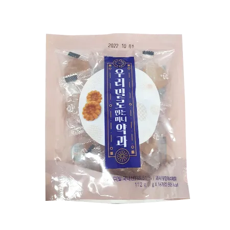담양한과 우리밀로만든미니약과(개별포장_7g*16ea 112g/EA)