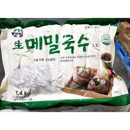 면다해 생메밀국수(1.4Kg/EA)