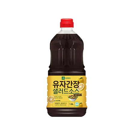 이엔푸드 유자간장샐러드소스(PET_드레싱 1.8Kg/EA)