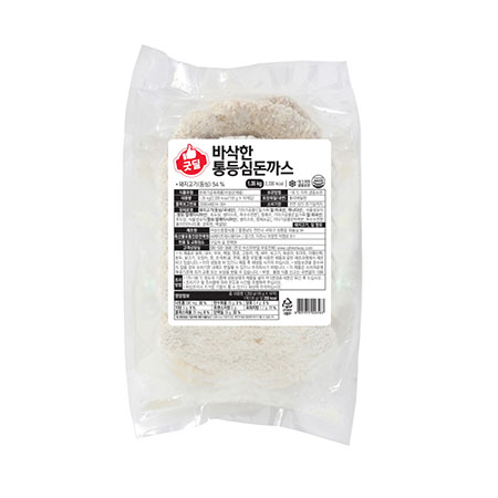 굿딜 바삭한통등심돈까스(135g*10입 1.35Kg/EA)