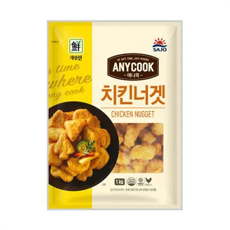 애니쿡 치킨너겟(16±2g*60±5개입 1Kg/EA)