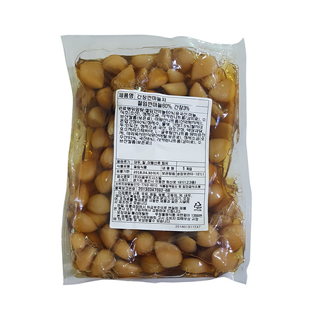 이음푸드 간장깐마늘지(1Kg/EA)  업소용 반찬