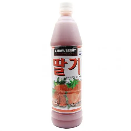 청솔FNB 딸기원액(835ml 835g/EA) [원산지: 상세설명참조]