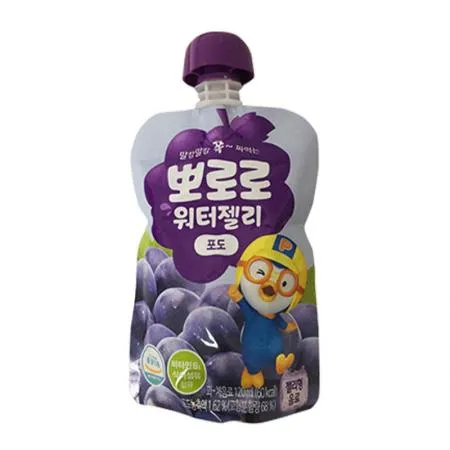 뽀로로 워터젤리(120ml_포도 120g/EA)x10 이미지