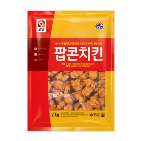 사조오양 팝콘치킨(2Kg/EA) [원산지: 상세설명참조]