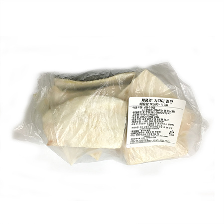 가자미(내장제거_90~110g/토막_평균100g 100g/EA)