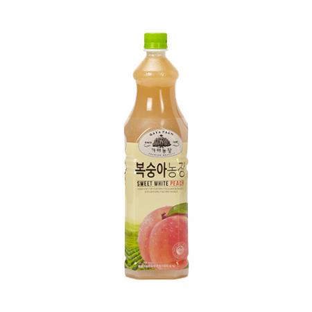 가야농장 복숭아주스(1.5L 1.5Kg/EA)