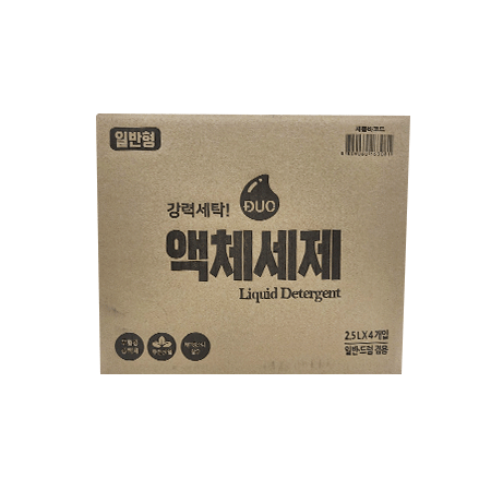듀오 세탁세제(액체_2.5L_기획 EA)