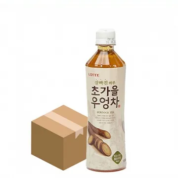 롯데칠성음료 초가을우엉차(500ml_PET 500g/EA)x24