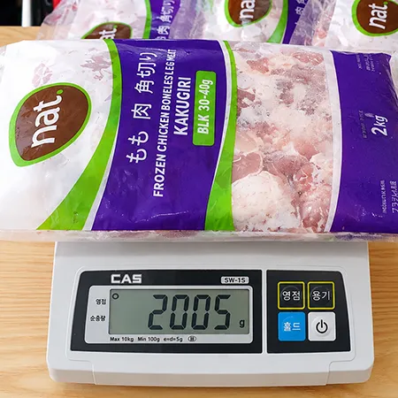 ♥정육특가♥ 비브라 닭조각정육(30-40g_2kg*6입 12Kg/BOX) 이미지