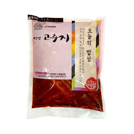 오늘의밥상 양념고추무침(OEM 1Kg/EA)  업소용 반찬