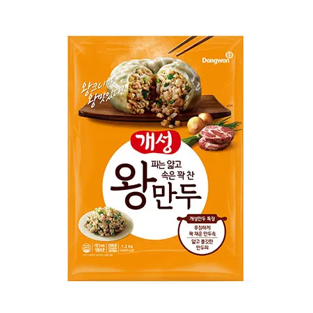 동원F&B 개성왕만두(고기_70g*17입내외 1.2Kg/EA)
