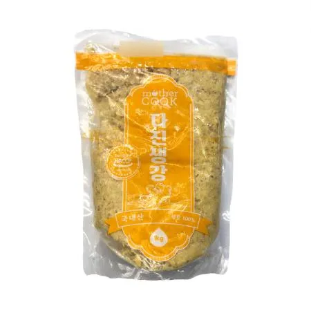 마더쿡 국산 냉장 간생강 (지퍼백, 1Kg/EA)