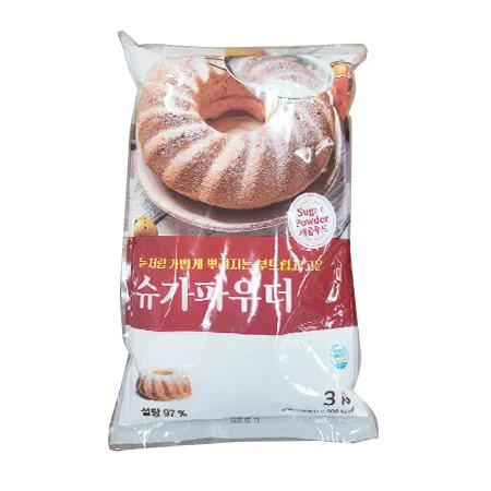 새롬푸드 슈가파우더(3Kg/EA)