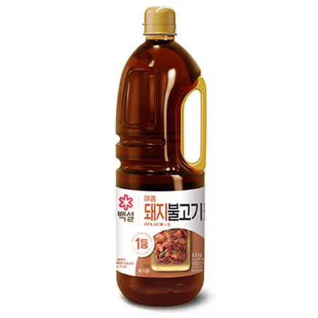 백설 돼지불고기양념(매콤 2.2Kg/EA) 앙념장 소스 이미지