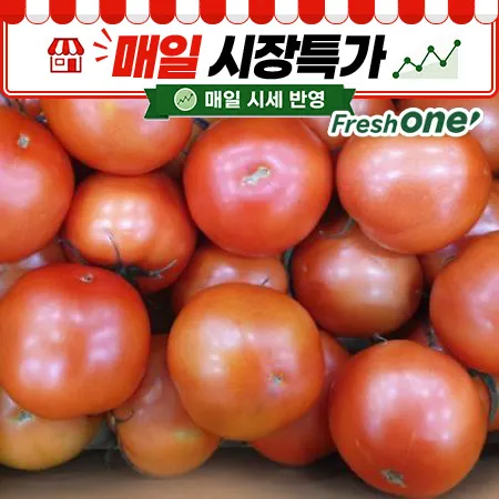 프레시원 완숙 토마토 (특과, 15-20과/5KG)