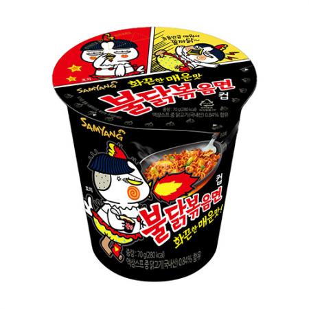 삼양식품 불닭볶음면(70g*6입 작은컵)