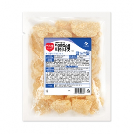 이츠웰 피쉬너겟(피쉬앤칩용 1Kg/EA)