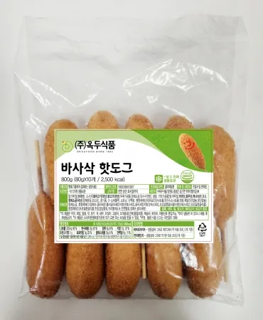 바사삭 핫도그(80g*10입 800g/EA)