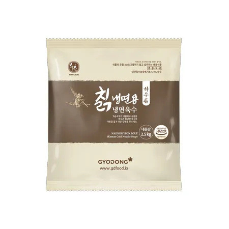 하우촌 칡냉면육수(교동식품 2.5Kg/EA)