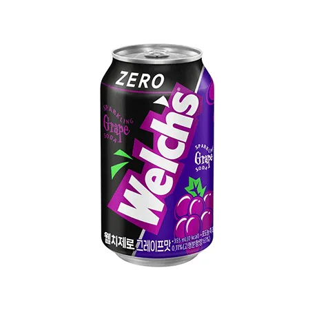 농심 웰치스(제로_355ml_포도 355g/EA)