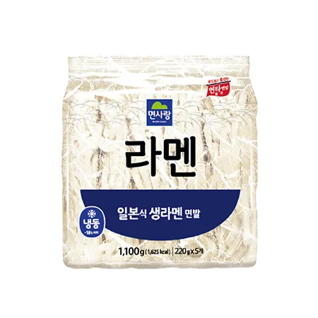 면사랑 냉동라면(220g*5개입 1.1Kg/EA)