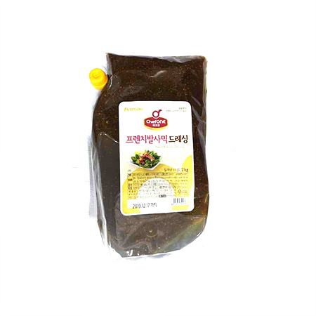 쉐프원 프렌치발사믹드레싱(2Kg/EA) 소스