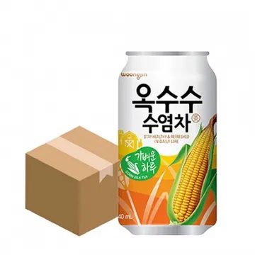 웅진 옥수수수염차(캔_340ml 340g/EA)x24