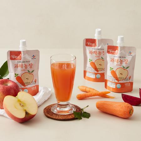 과채농장 사과당근주스(100g*40EA/BOX)
