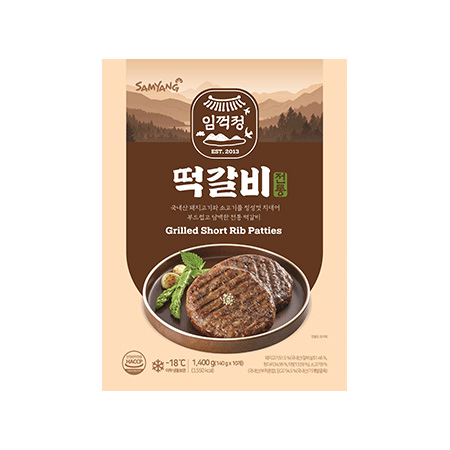 임꺽정 떡갈비(NEW_140g*10개입 1.4Kg/EA)