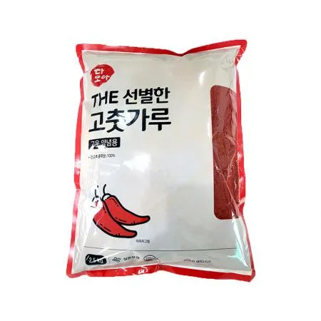 다모아 고춧가루 2.5Kg (양념용,한식용,보통) The선별한 고추가루 중국산