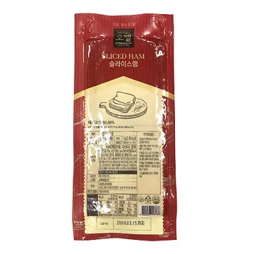 오뗄 스모크햄(슬라이스_50±2장 1Kg/EA)
