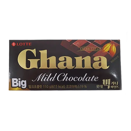 롯데제과 빅가나초콜릿(110g/EA)