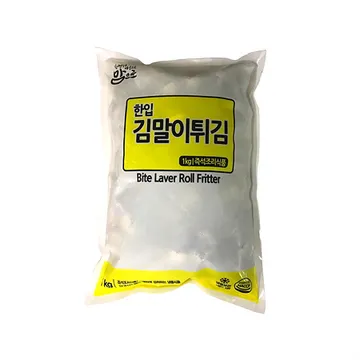 도야지식품 한입김말이튀김(15g내외*66±3개입 1Kg/EA)