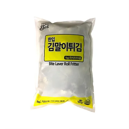 도야지식품 한입김말이튀김(15g내외*66±3개입 1Kg/EA)