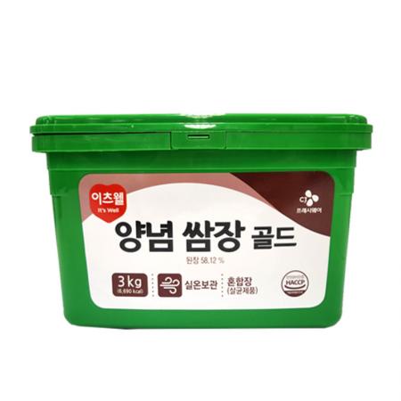 이츠웰 양념쌈장(골드 3Kg/EA)