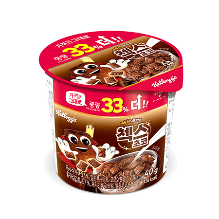 켈로그 첵스초코(컵시리얼 40g/EA)