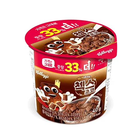 켈로그 첵스초코(컵시리얼 40g/EA)