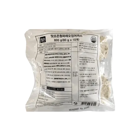맛조은 청파래오징어까스(80g*10개입 800g/EA) 이미지