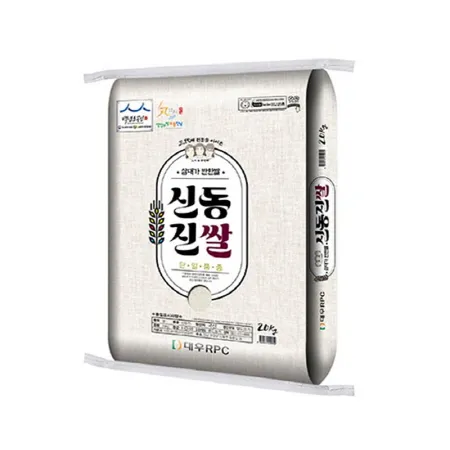 대우미곡 신동진 쌀 (상등급 햅쌀, 20Kg/EA) 이미지