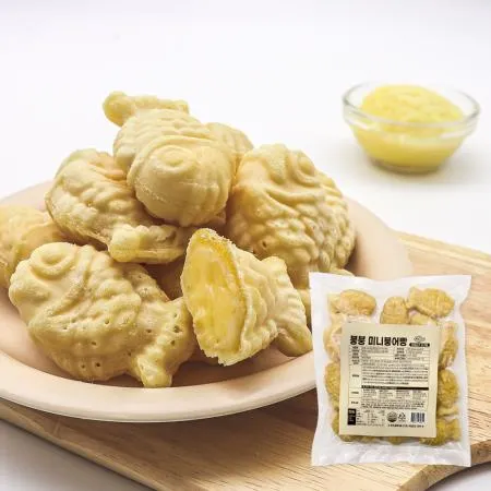 붕붕 미니붕어빵(타피오카슈크림_18개내외 500g/EA) 이미지