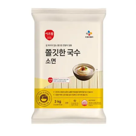 이츠웰 쫄깃한소면국수(NEW 3Kg/EA)
