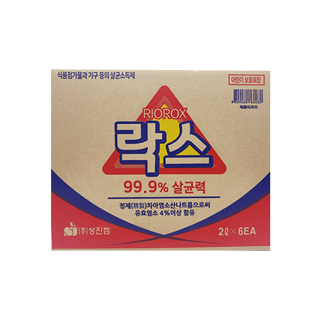 리오 락스(2L_ 1EA) 욕실청소 표백 살균